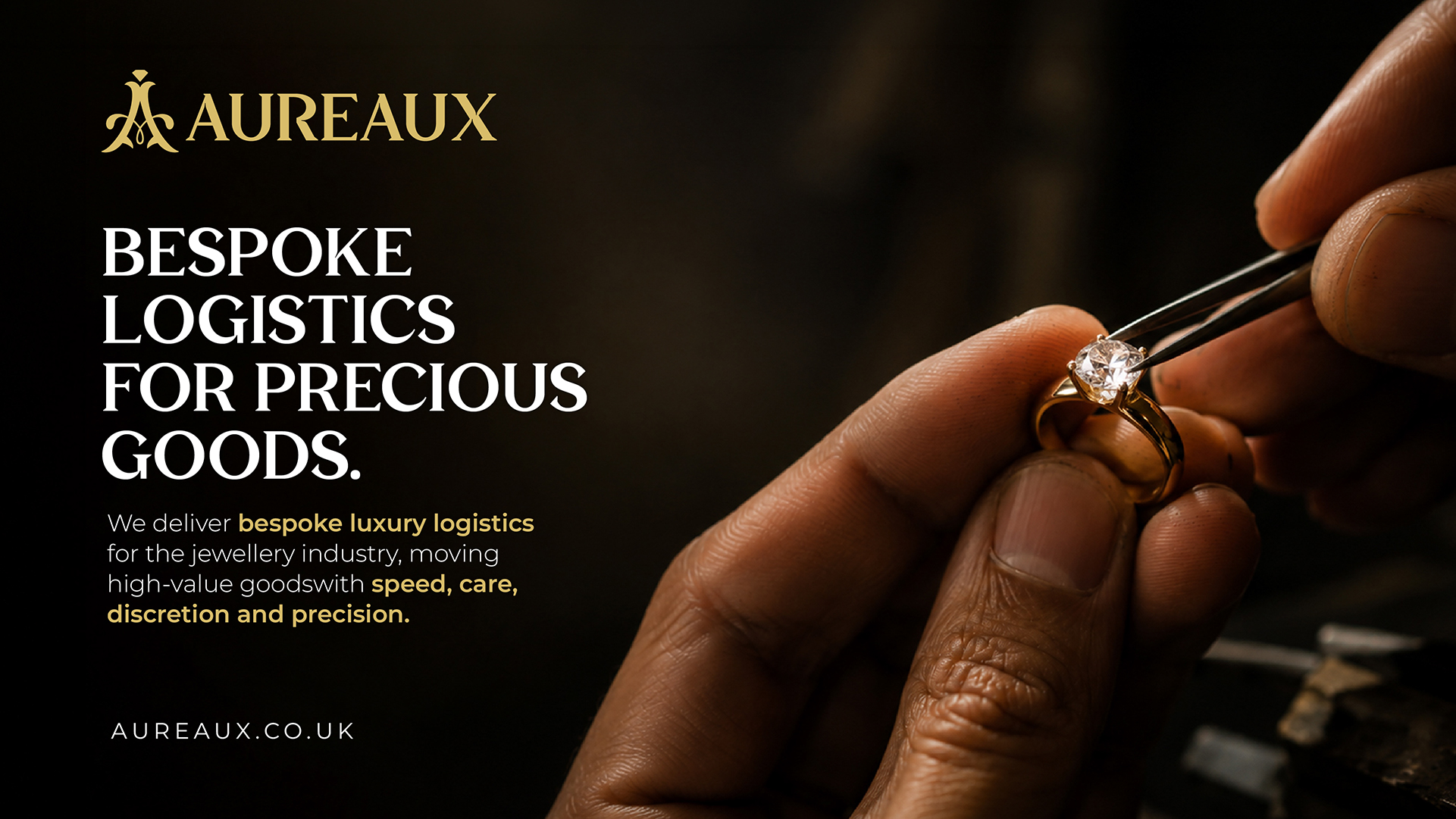 Aureaux bespoke logistics for precious goods