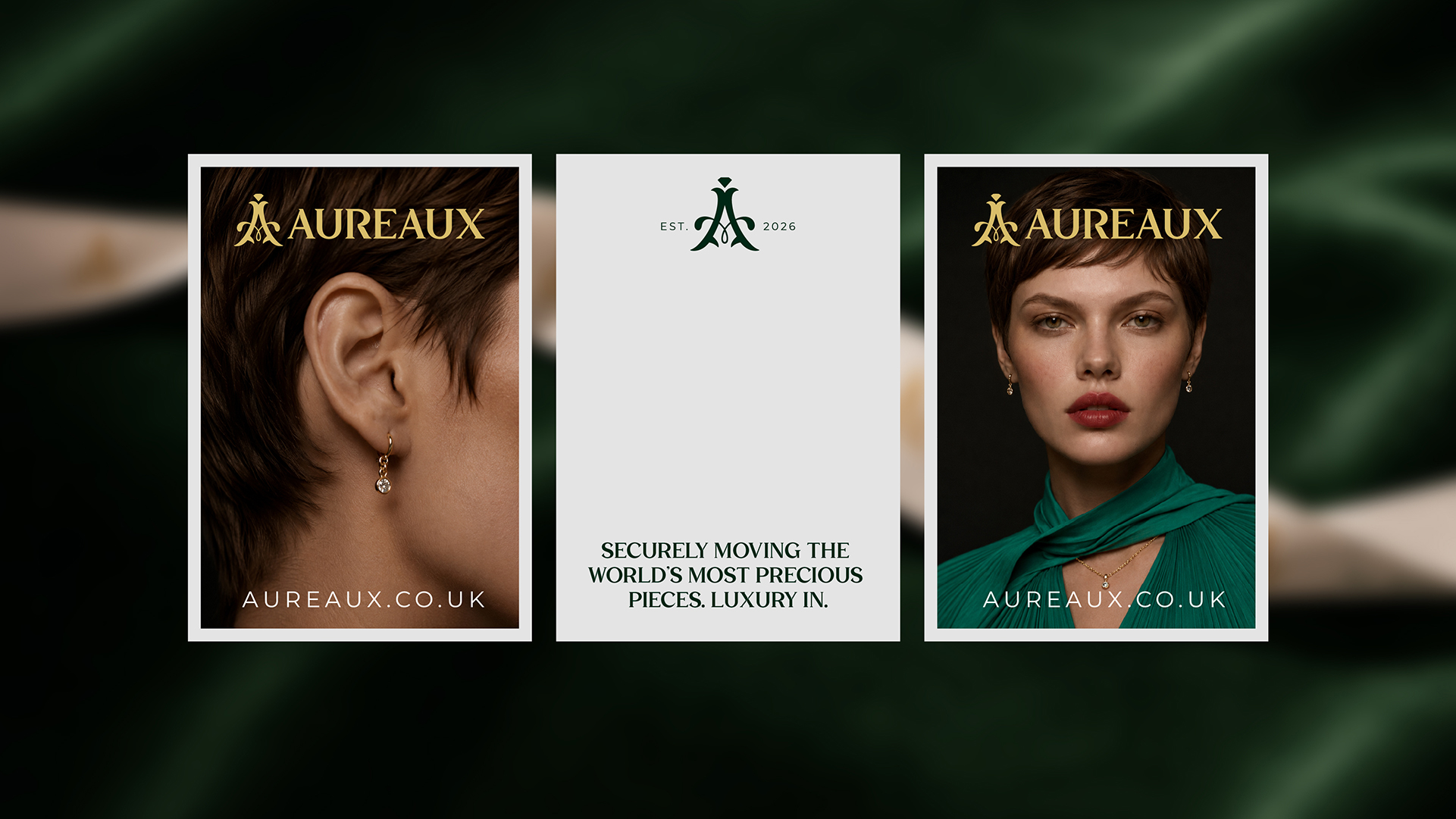 Aureaux brand cards