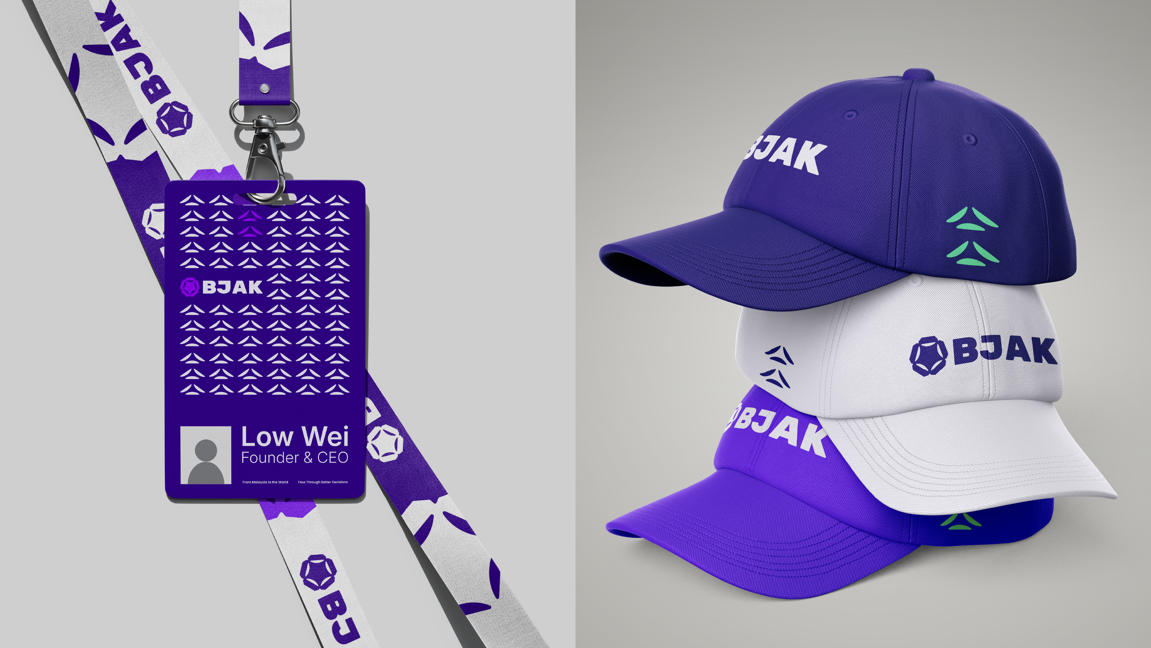 BJAK brand identity