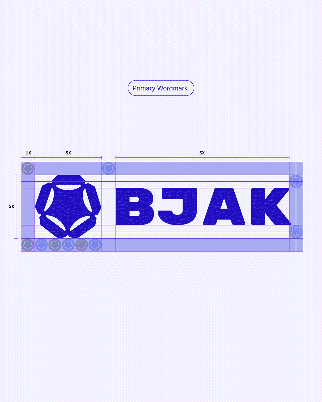 BJAK brand identity animation