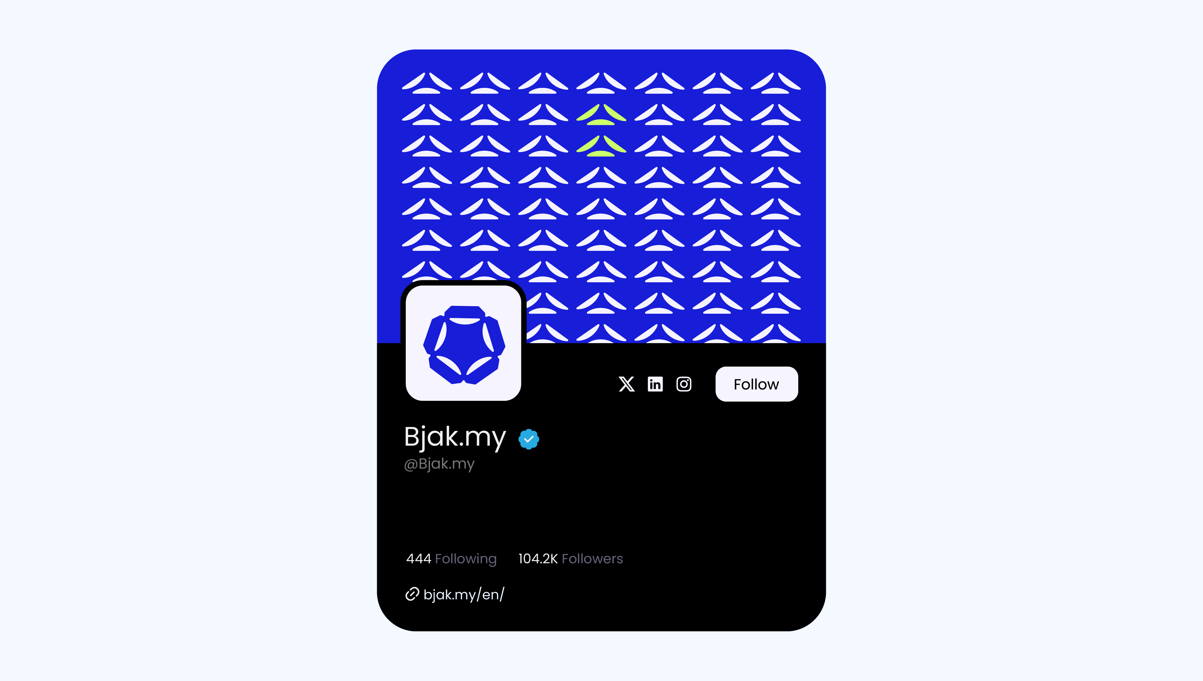 BJAK brand identity