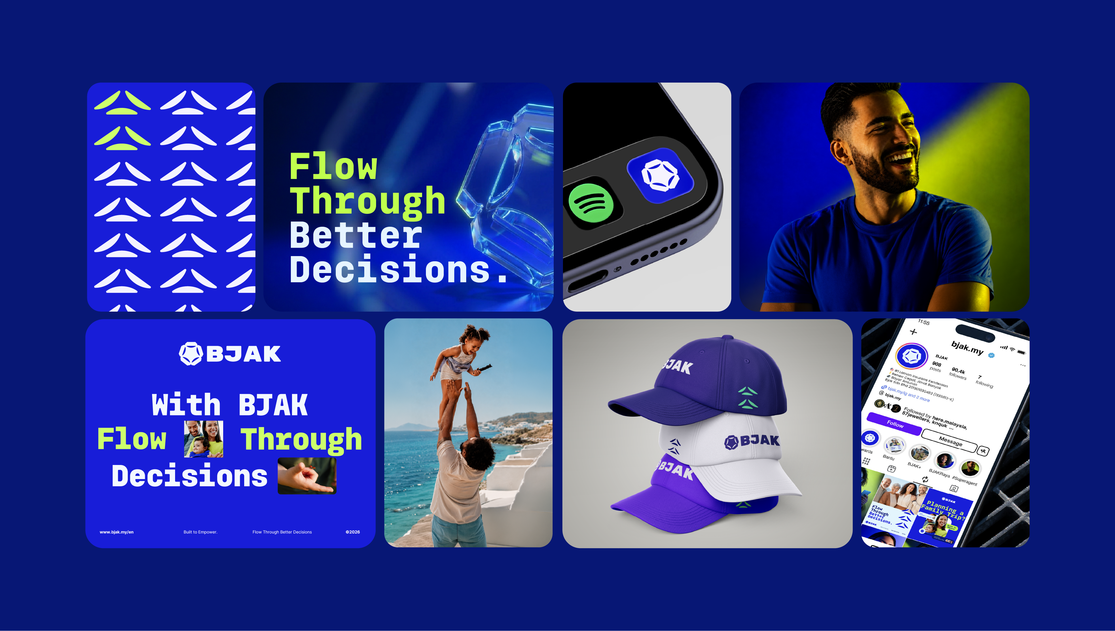 BJAK brand identity