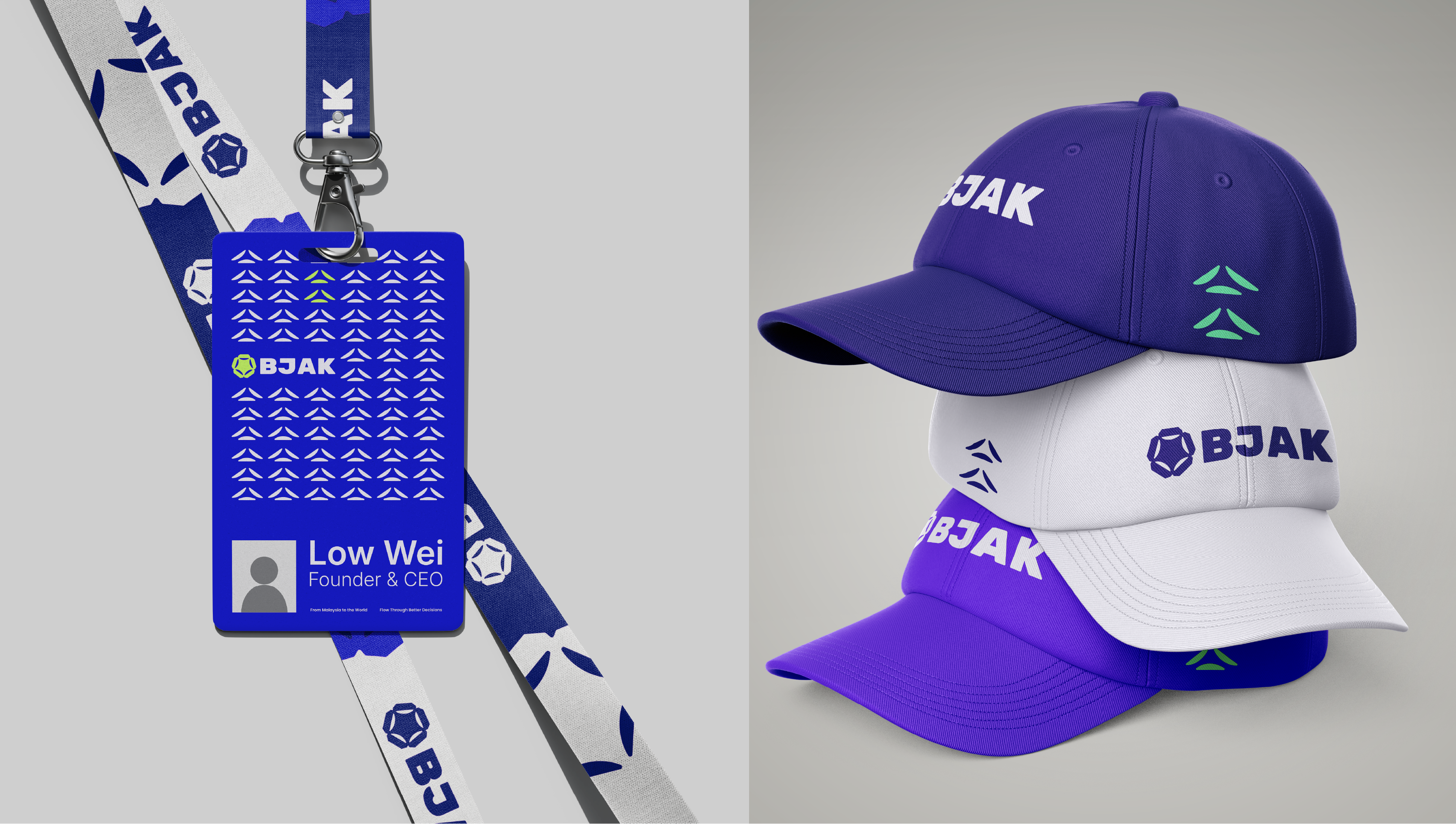 BJAK brand identity