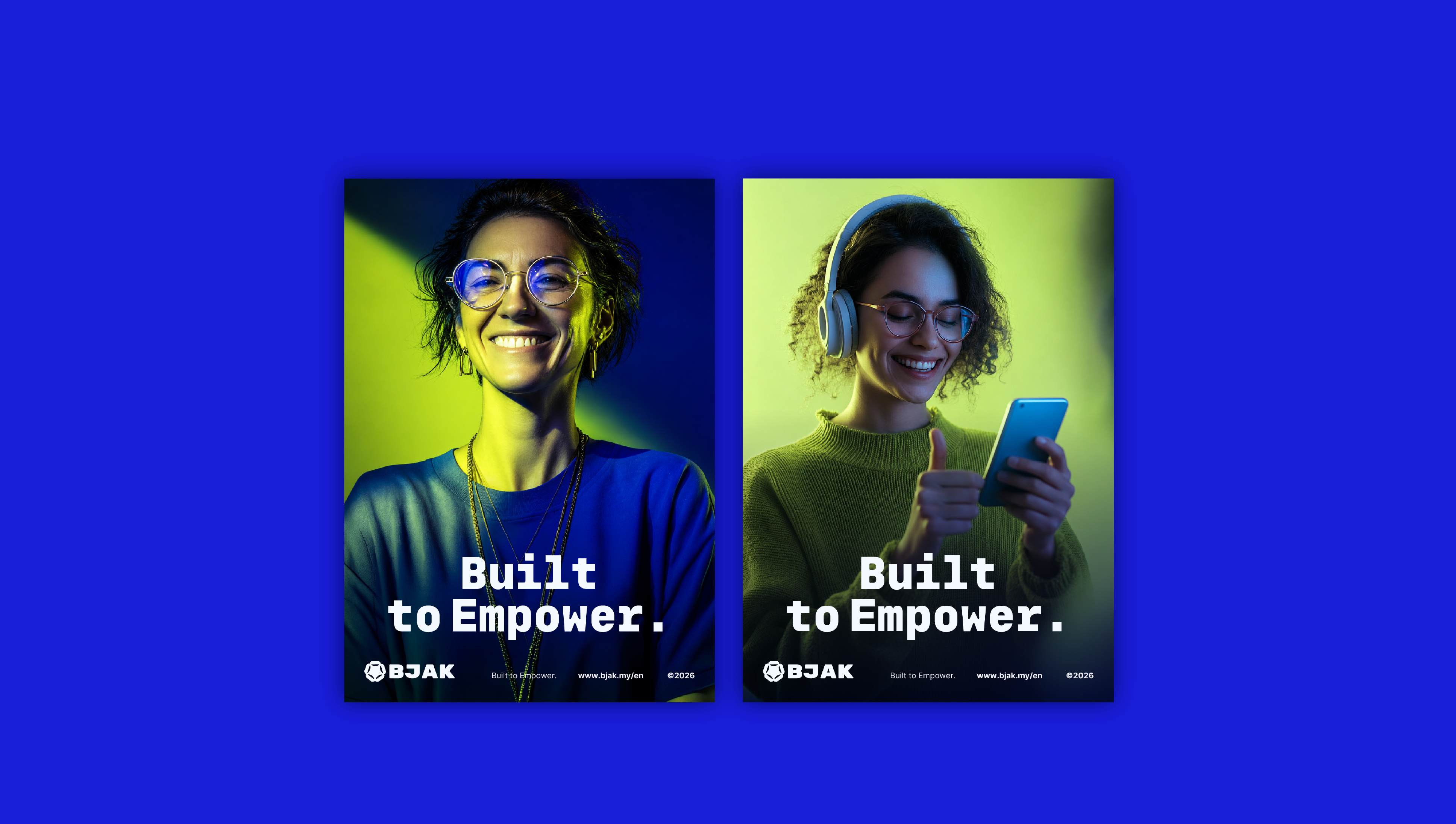 BJAK brand identity