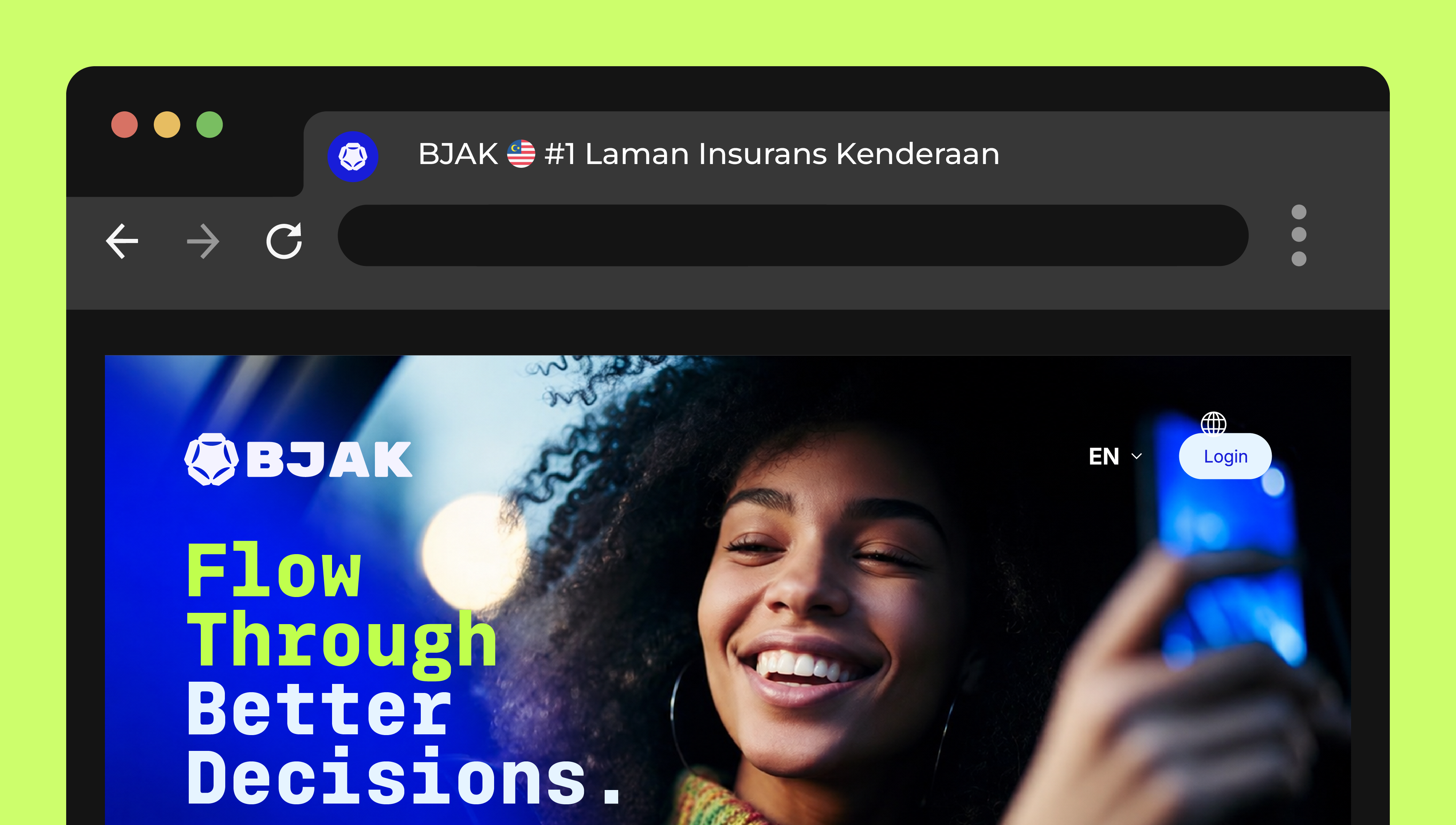 BJAK brand identity