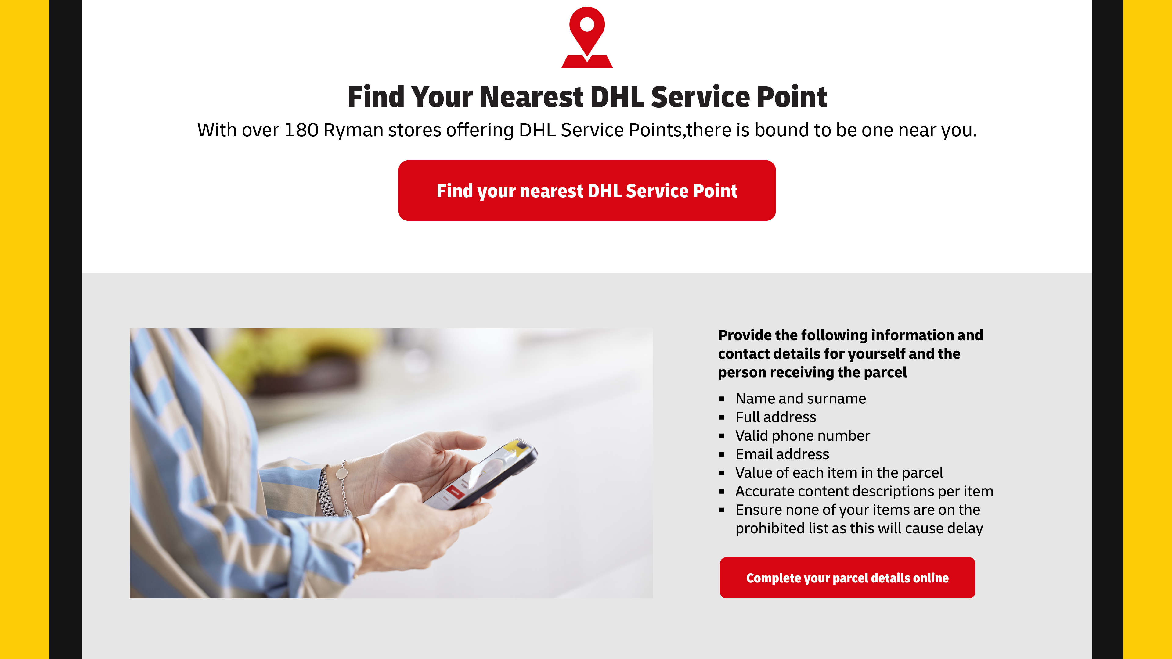 DHL Christmas Retail Campaign mockup 22