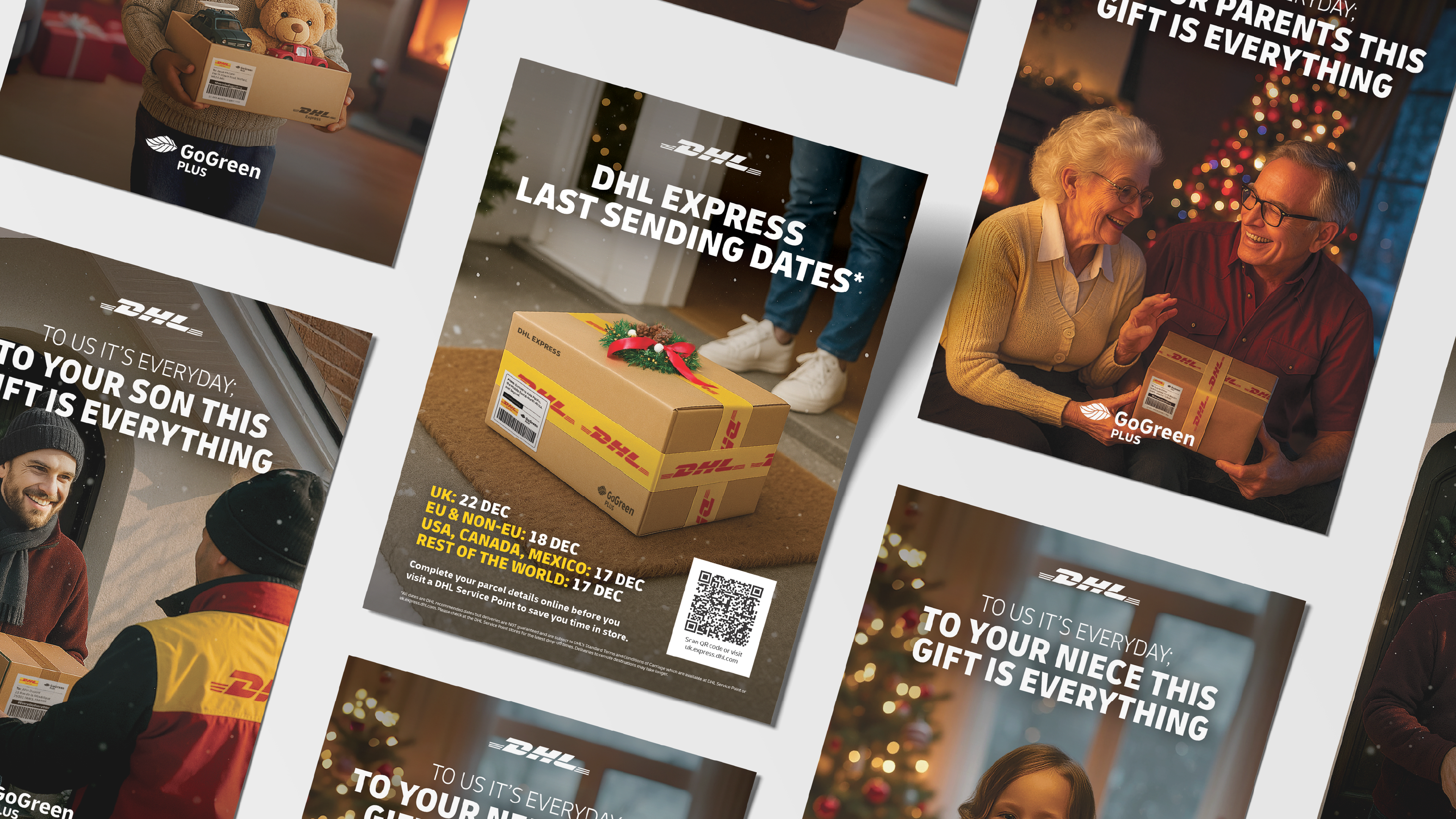 DHL Christmas Retail Campaign