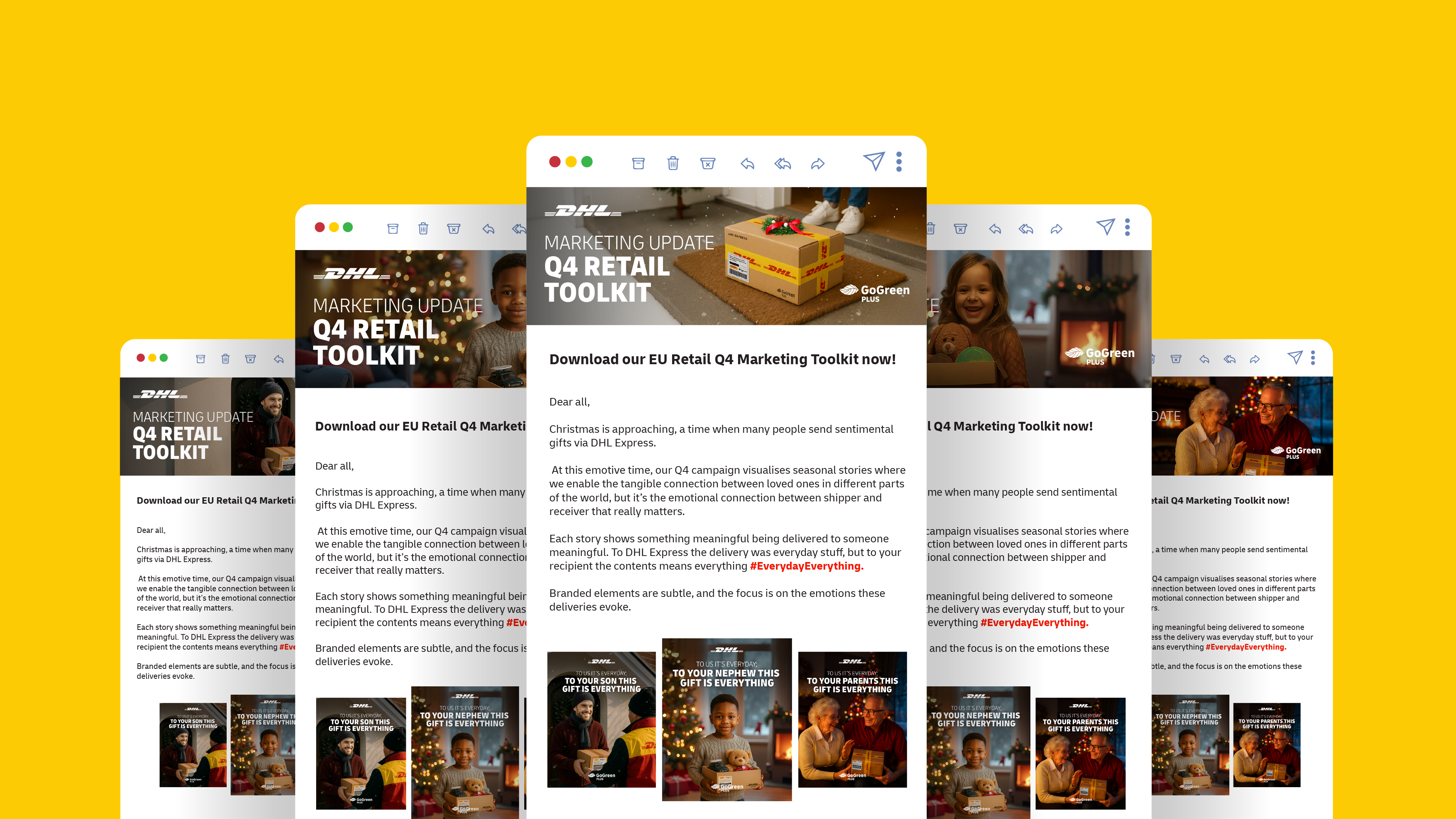 DHL Christmas Retail Campaign