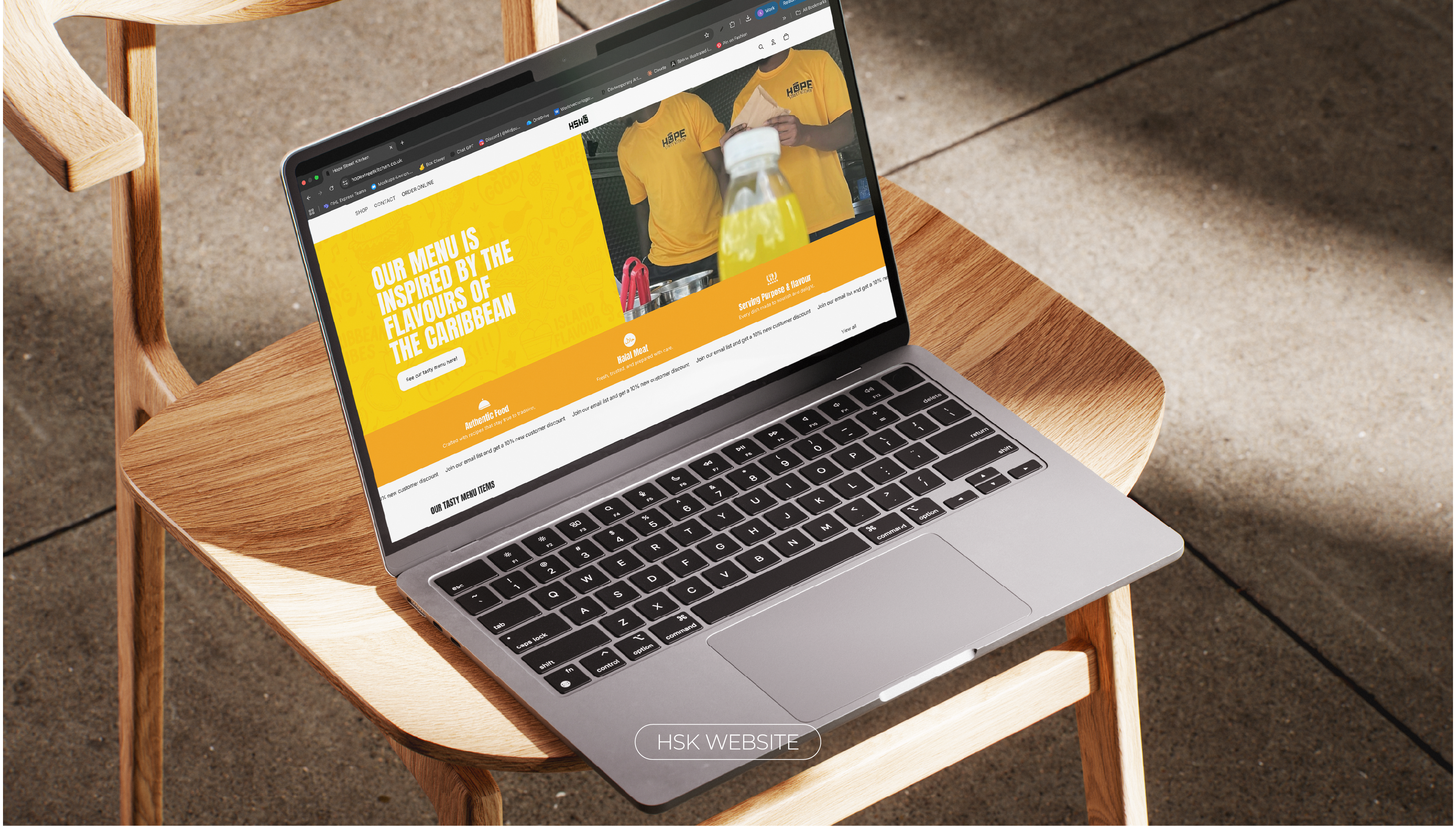 Hope Street Kitchen digital presence