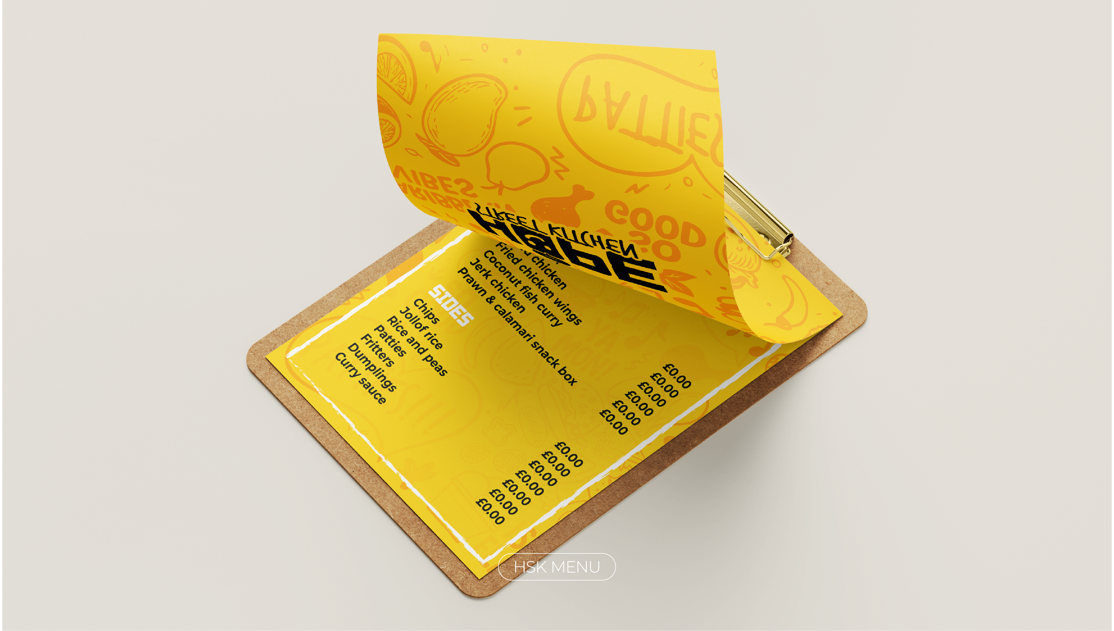 Hope Street Kitchen brand application