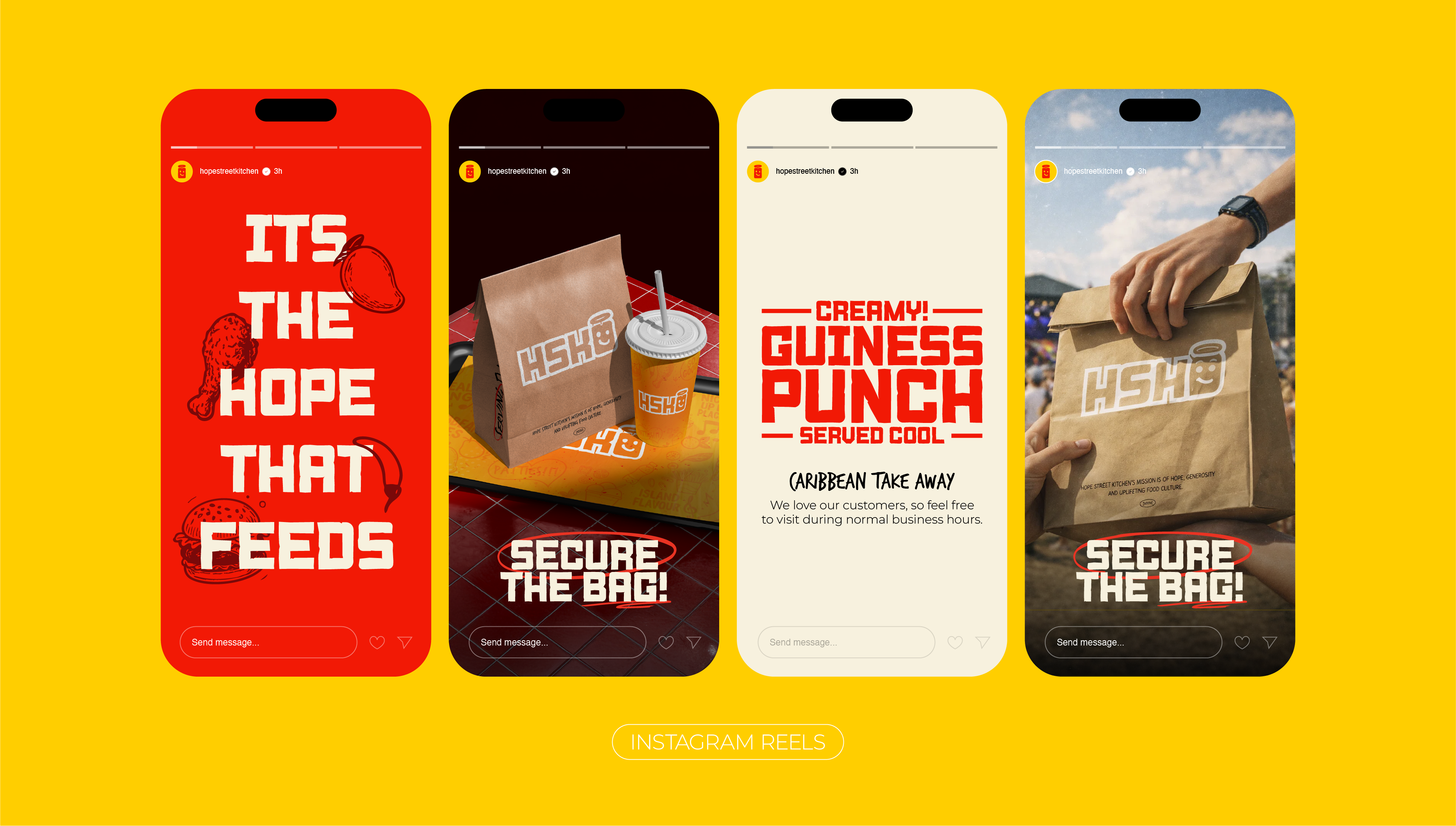 Hope Street Kitchen brand application