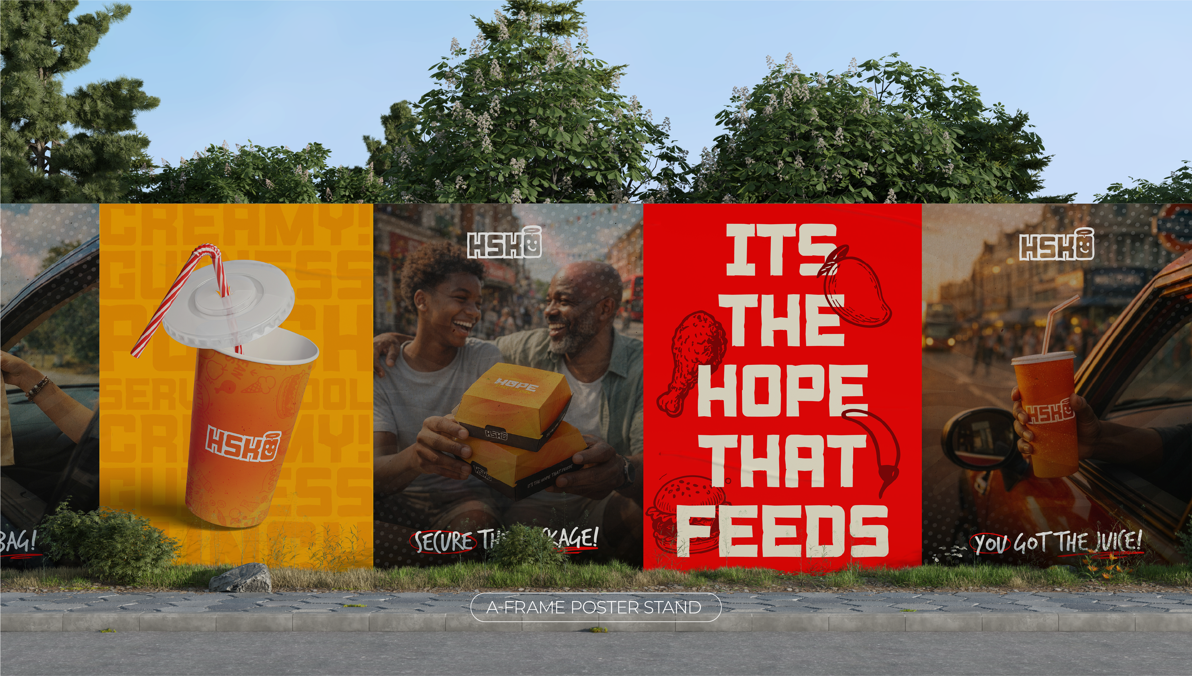 Hope Street Kitchen brand application