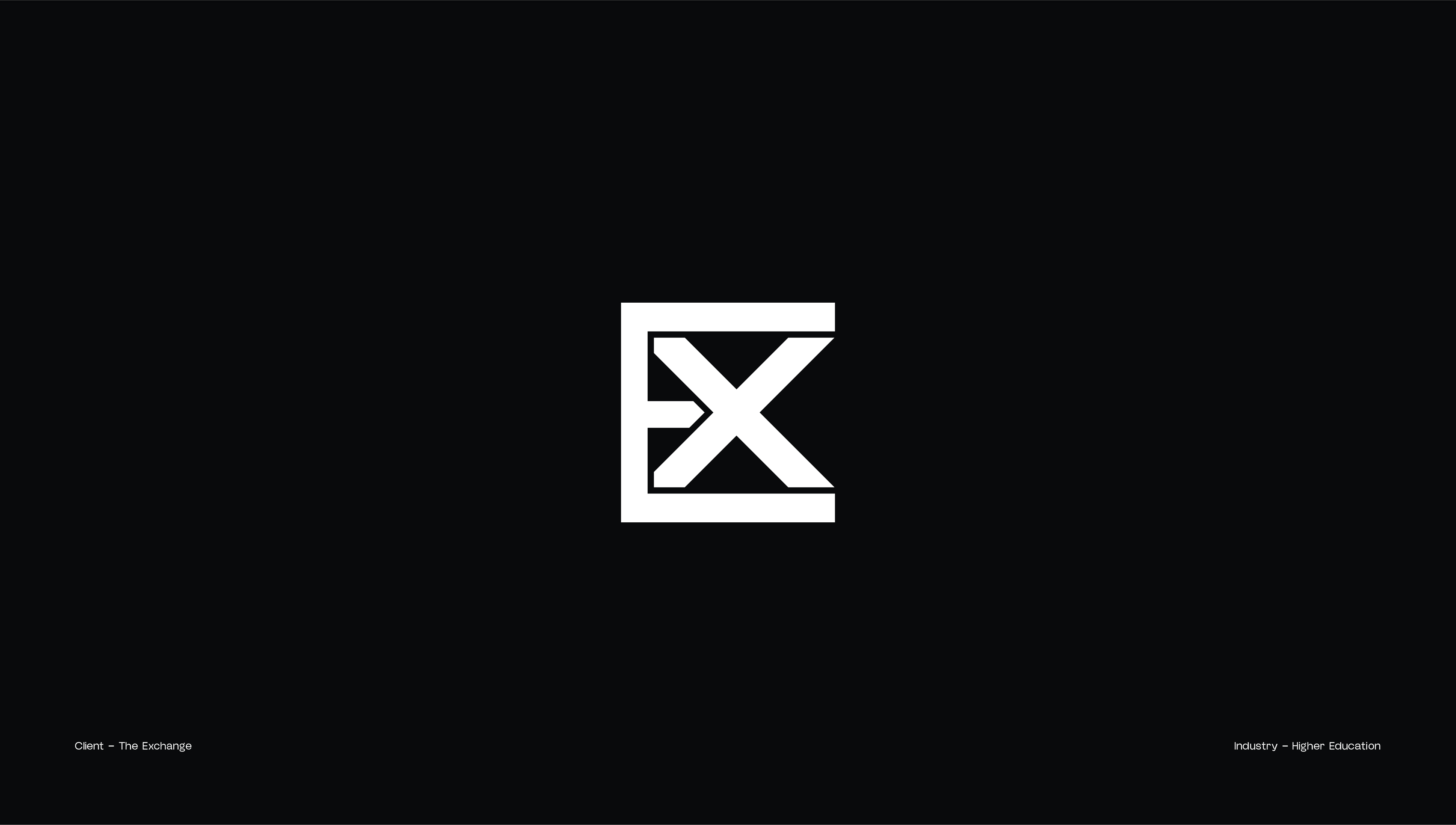 11. The Exchange — Higher Education logo mark