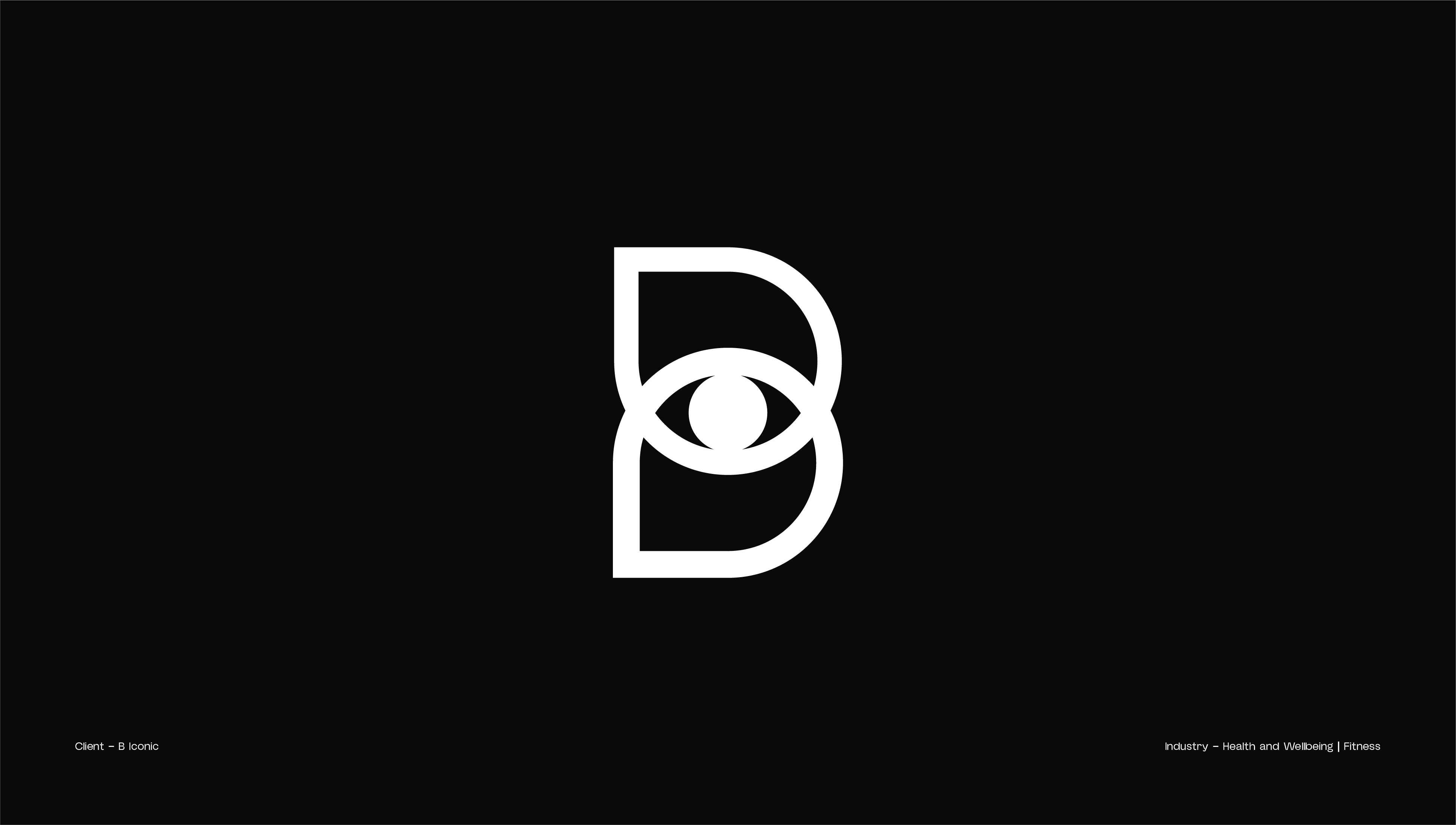 04. B Iconic — Health and Wellbeing logo mark