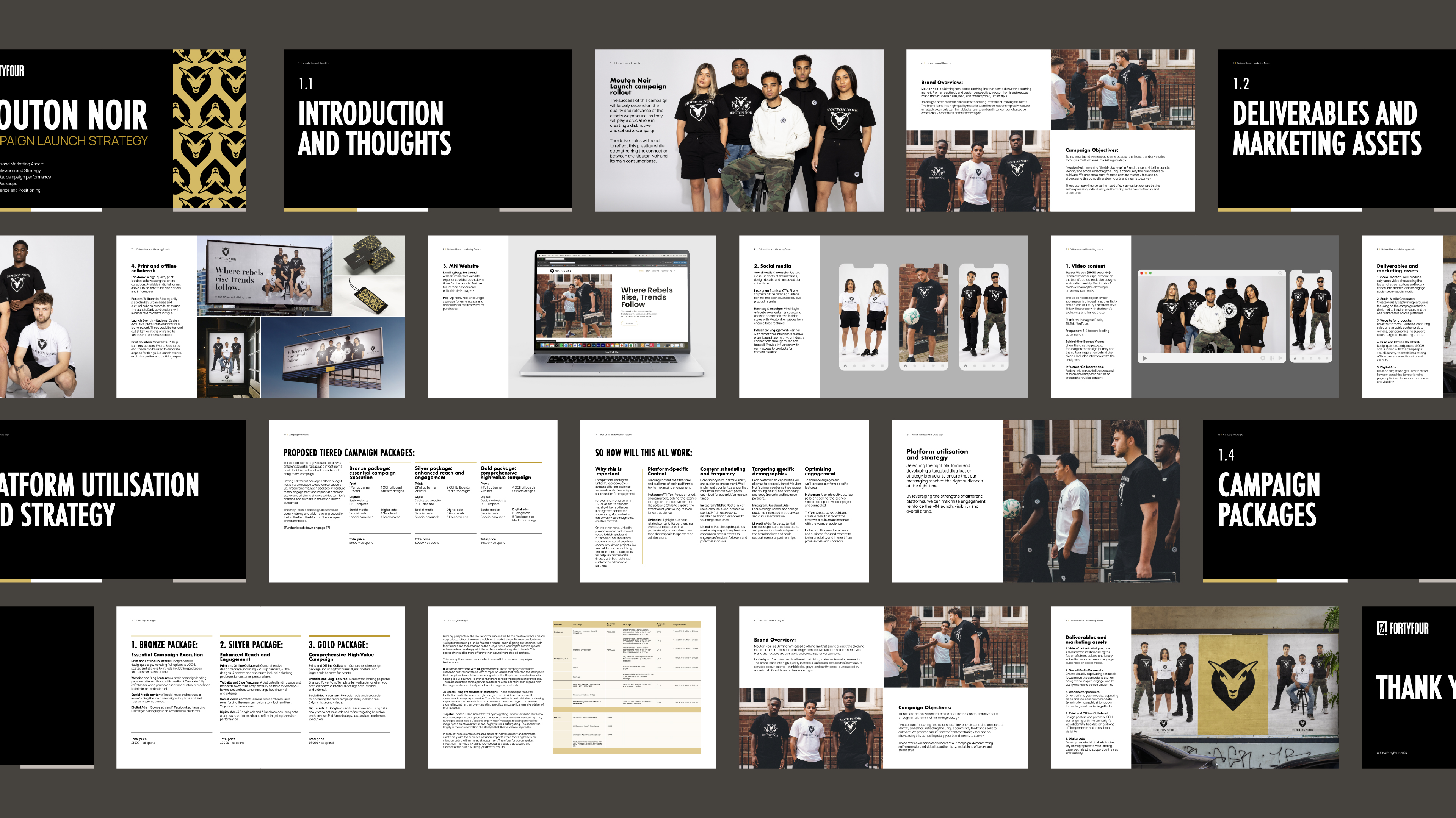 Mouton Noir brand application