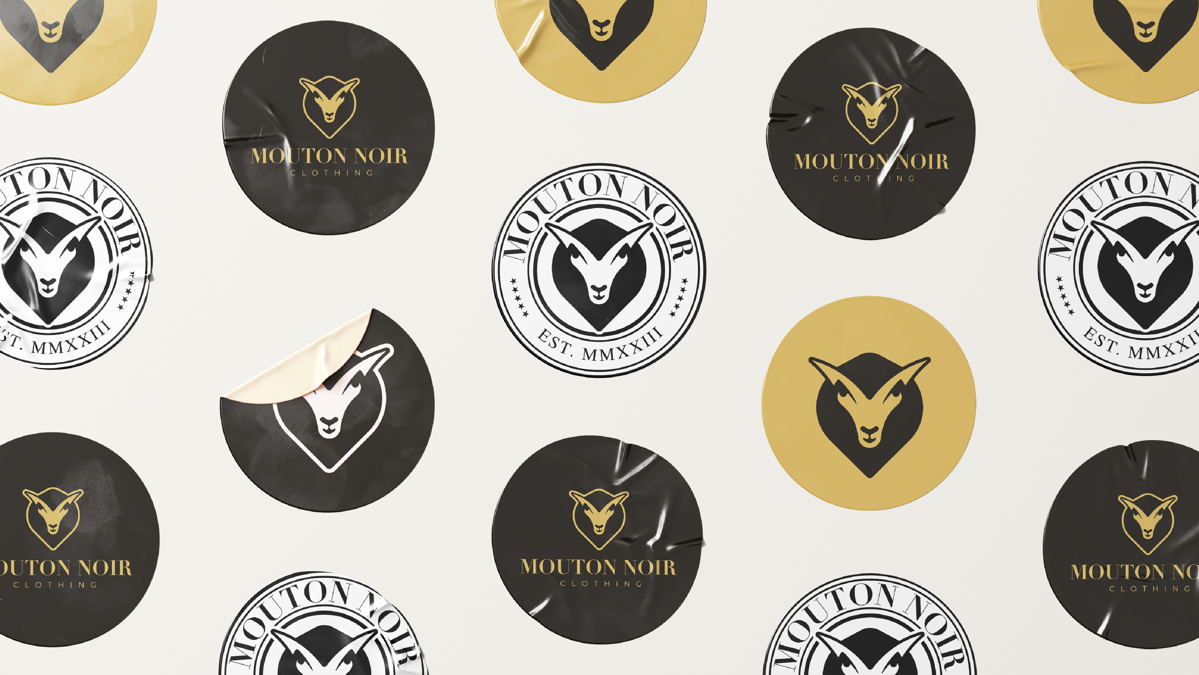 Mouton Noir brand application