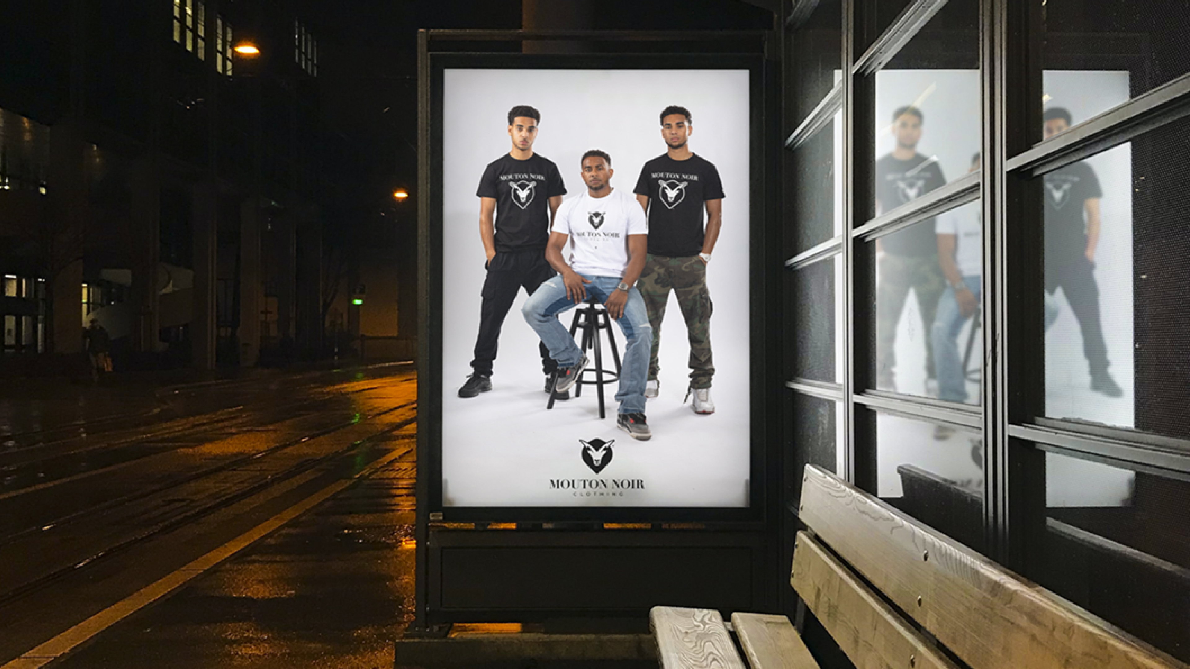 Mouton Noir brand application