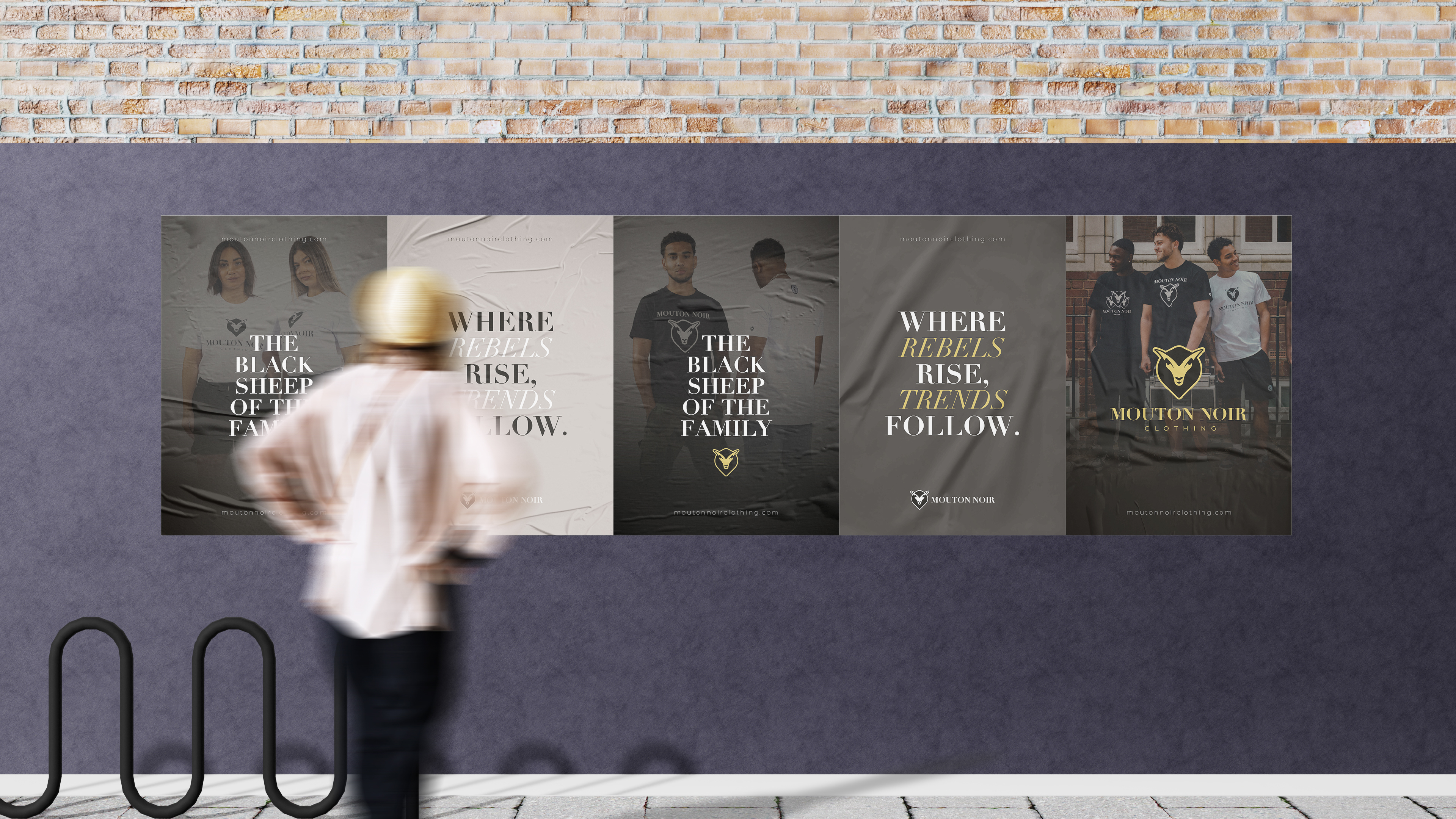 Mouton Noir brand application