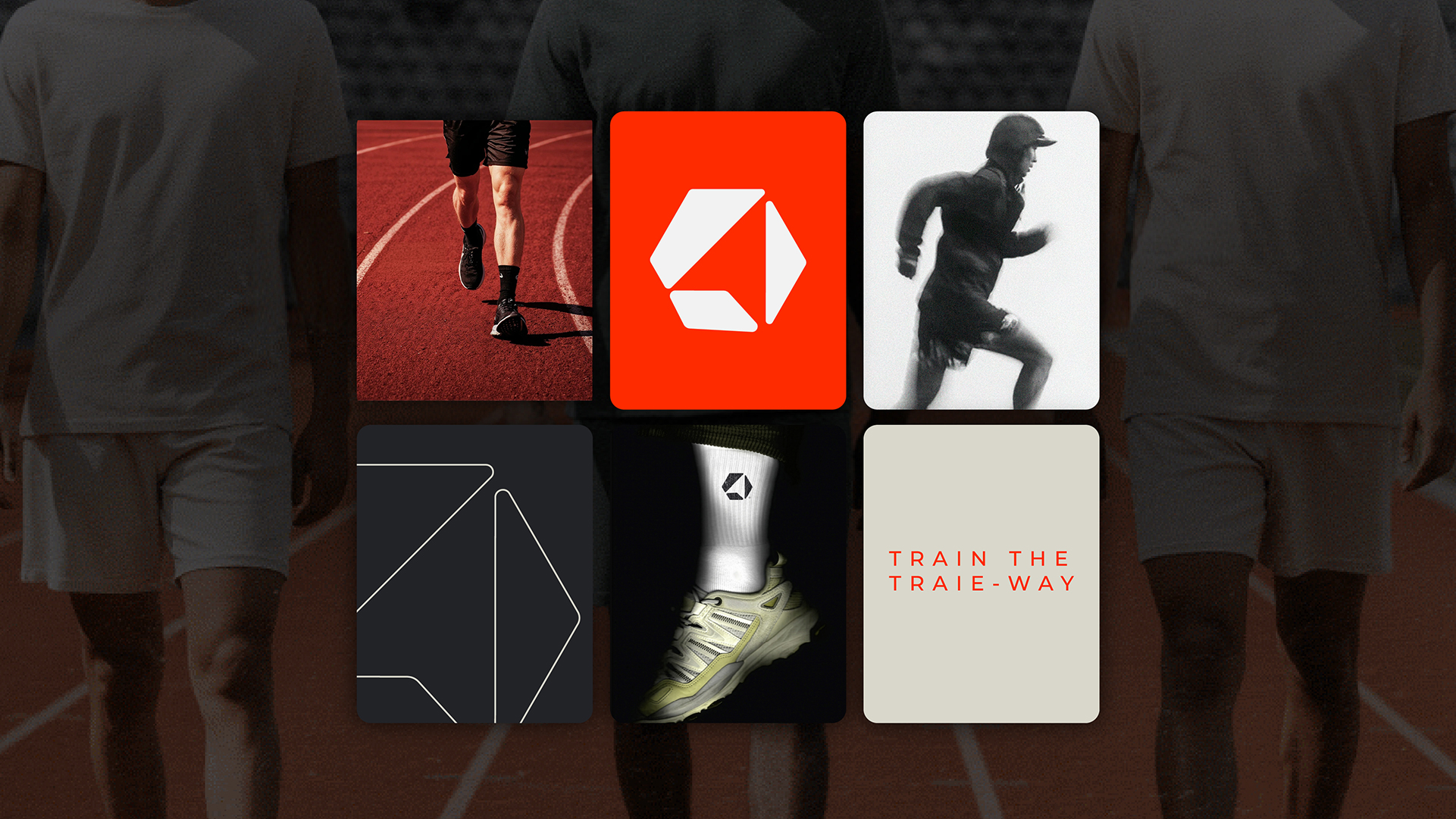TRNR brand collage