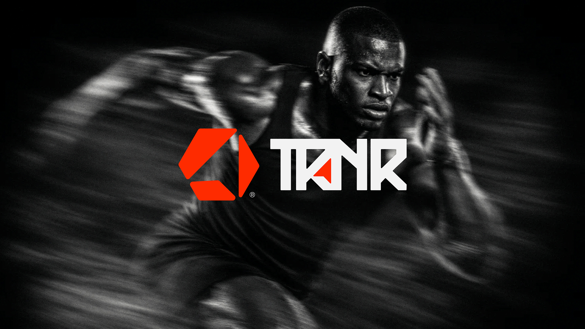 TRNR athletic performance brand identity