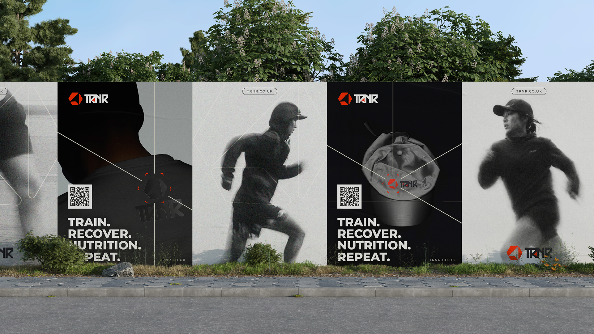 TRNR billboard out of home