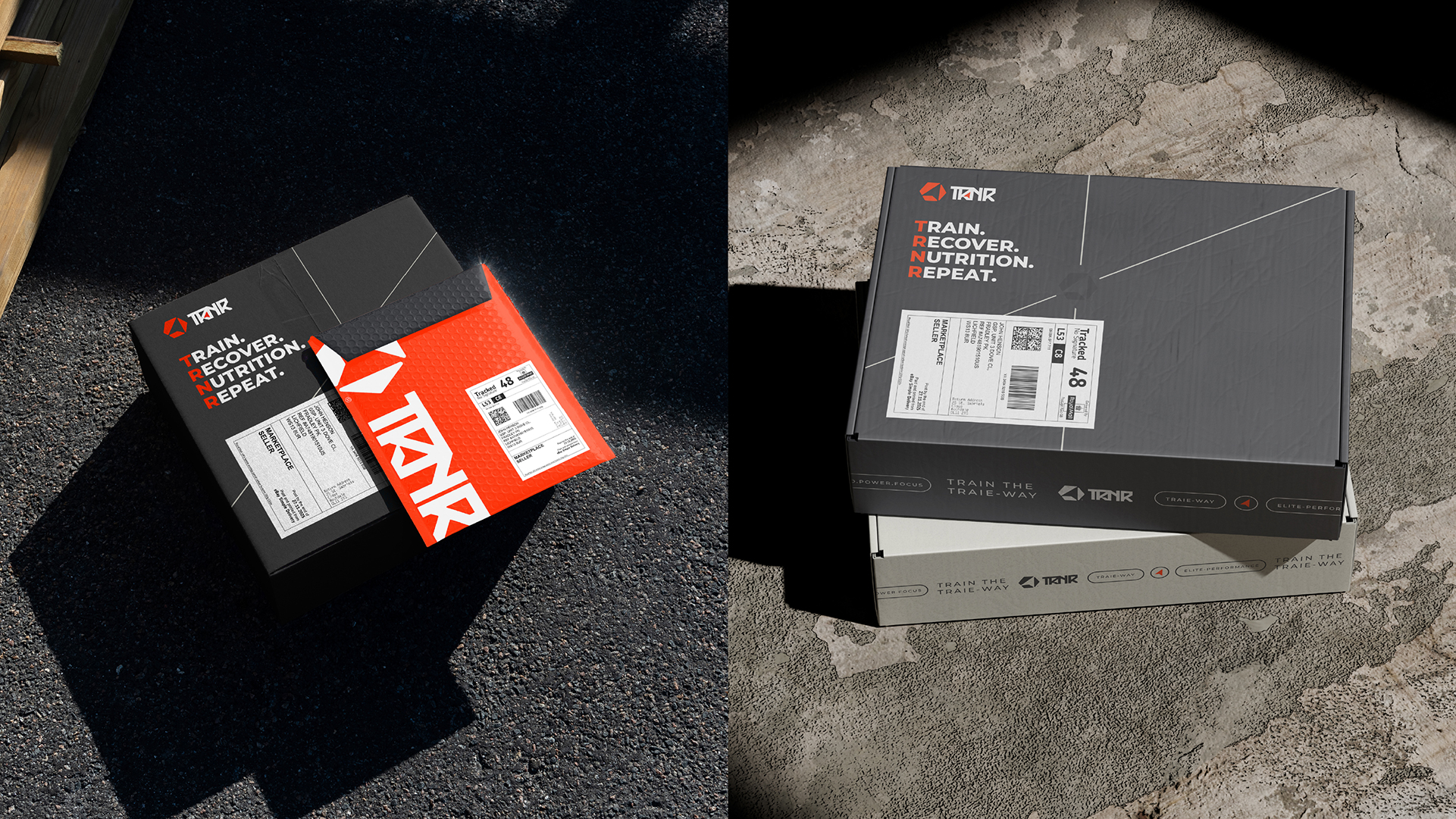 TRNR packaging system