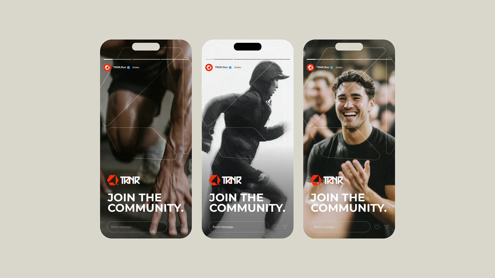 TRNR social reels